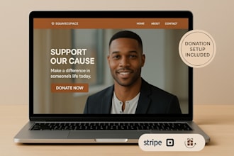 build a high converting squarespace nonprofit, donation and fundraising website