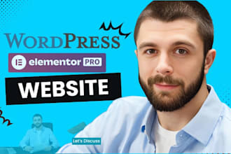 develop elementor wordpress website fix elementor landingpage redesign elementor