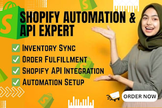 inventory sync shopify automation order fulfillment shopify expert shopify api