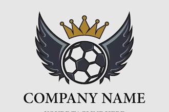 design a professional football club and team logo