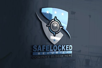 design a professional security logo for your business