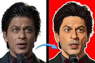 turn your photo into cartoon art