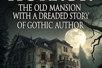 illustrate your horror book cover