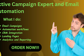 setup active campaign account, active campaign and leads generation