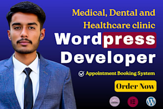 built medical website healthcare blogs website   dental clinic wordpress website