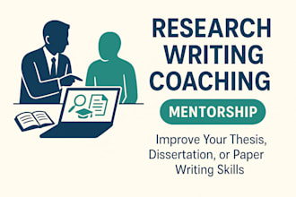 coach and guide you to improve your research writing skills