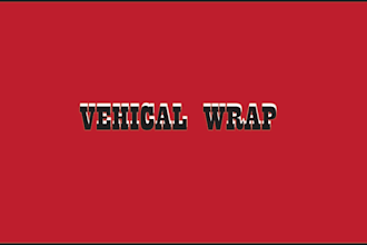 design professional vehicle wrap including truck, car, van, boat wrap, bikes