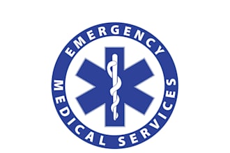 design a bold and professional 1st responder and rescue logo