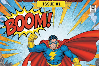 draw a cover for your book, comic or personal illustration