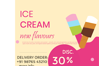 custom design  product poster