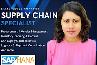 be your supply chain management expert
