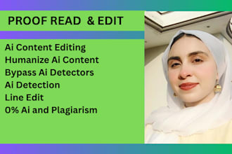 professionally proofread and edit your chat gpt or ai content