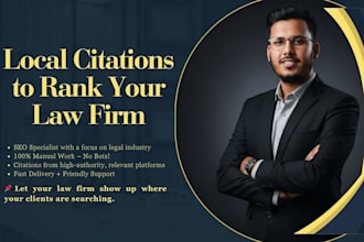 build local citations to rank your law firm