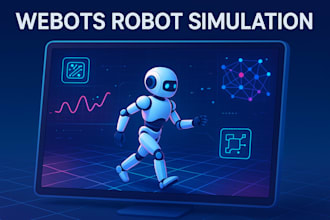 build expert webots robot simulation and ai programming