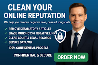 permanently remove mugshots, arrest records, false news, articles from google