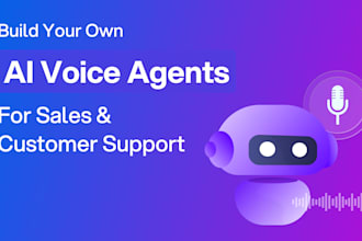 build ai voice agents for sales calls and customer support