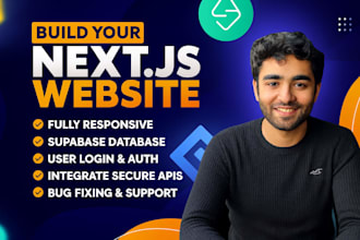 build a secure next js website with supabase