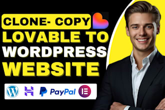 convert lovable ai to wordpress clone lovable ai website copy lovable ai website