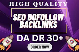 provide manual high DR backlinks for strong authority
