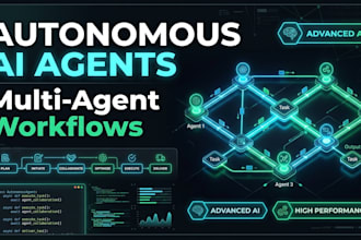 build custom autonomous ai agents and multi agent workflows