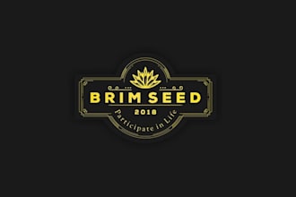 design awesome super looking logo for brim seed