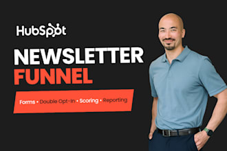 build hubspot newsletter funnel