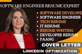 write software engineer it tech resume and executive cover letter linkedin opt