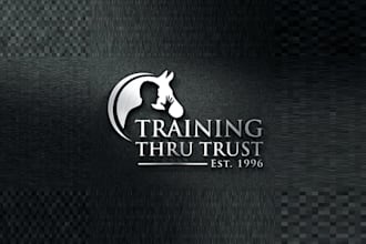 design stand out horsemanship horse trainer logo