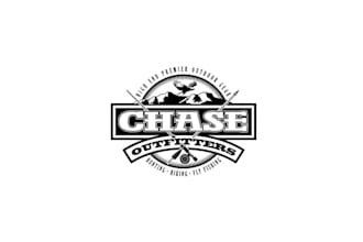 design modern hunting and gear store logo