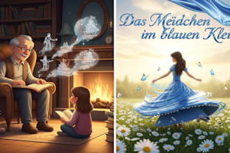 aquarell kinderbuch, buchillustration, kindergeschichte, illustration