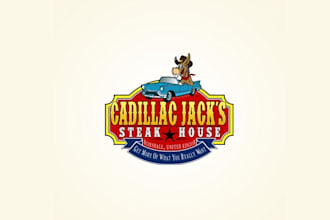 design outstanding spotless steak house logo