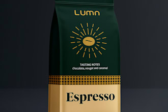 design coffee shop logo and branding