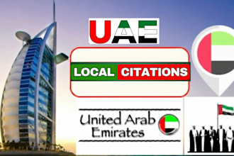 create uae top quality local citations