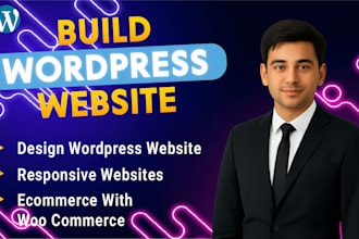 create responsive wordpress landing page design