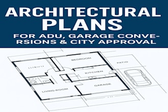 do mep title 24 and architecture plan for abu garage conversions city approval
