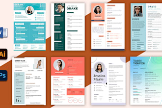 redesign resume and CV with clean minimal and ats layout