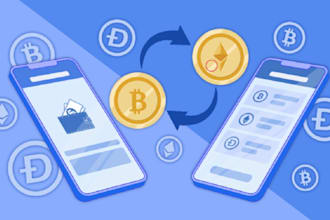 build crypto exchange website, dex exchange, wallet app, p2p