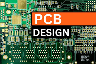 do pcb design, circuit design, schematic with gerber and bom files, pcb assembly
