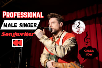 be your male pop singer custom pop singer pop vocalist pop song country pop song