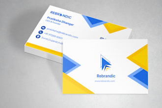 make business and visiting card