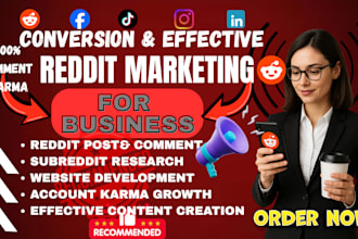 boost ecommerce business promotion for ai app saas website via reddit management