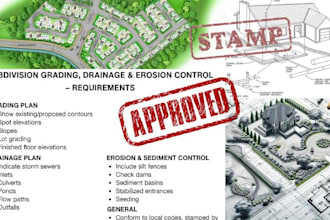 design site plan and lot subdivision in autocad