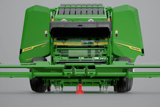 craft 3d farming simulator, excavator, tractor, 3d printing, game, solid works