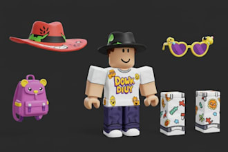 create roblox ugc accessories, hats, and 3d items for your avatar
