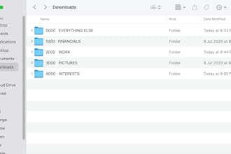 organise your digital files and simplify your workflow