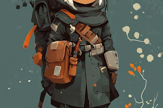 do 2d games illustrations or 2d character design