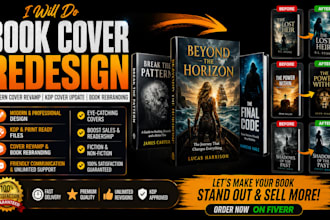 do book cover redesign kdp paperpack kpd cover update and book rebranding