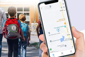 develop child tracking, kid monitoring, family tracking app, student tracking ap