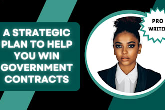 draft a winning bid proposal for government contract bid proposal submission