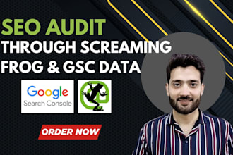 do technical SEO audit and fix issues using gsc and screaming frog